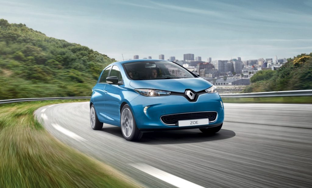 Auto elettrica Renault Zoe